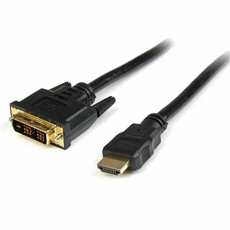 HDMI to DVI adapter Startech HDDVIMM2M Black (2 m)