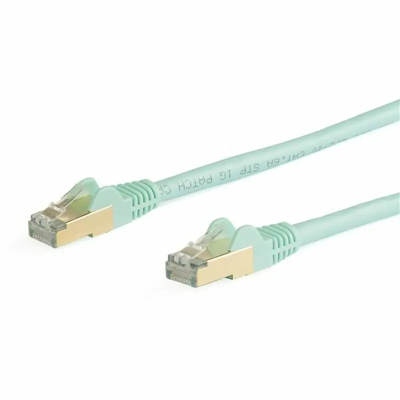 UTP Category 6 Rigid Network Cable Startech 6ASPAT5MAQ Golden 5 m