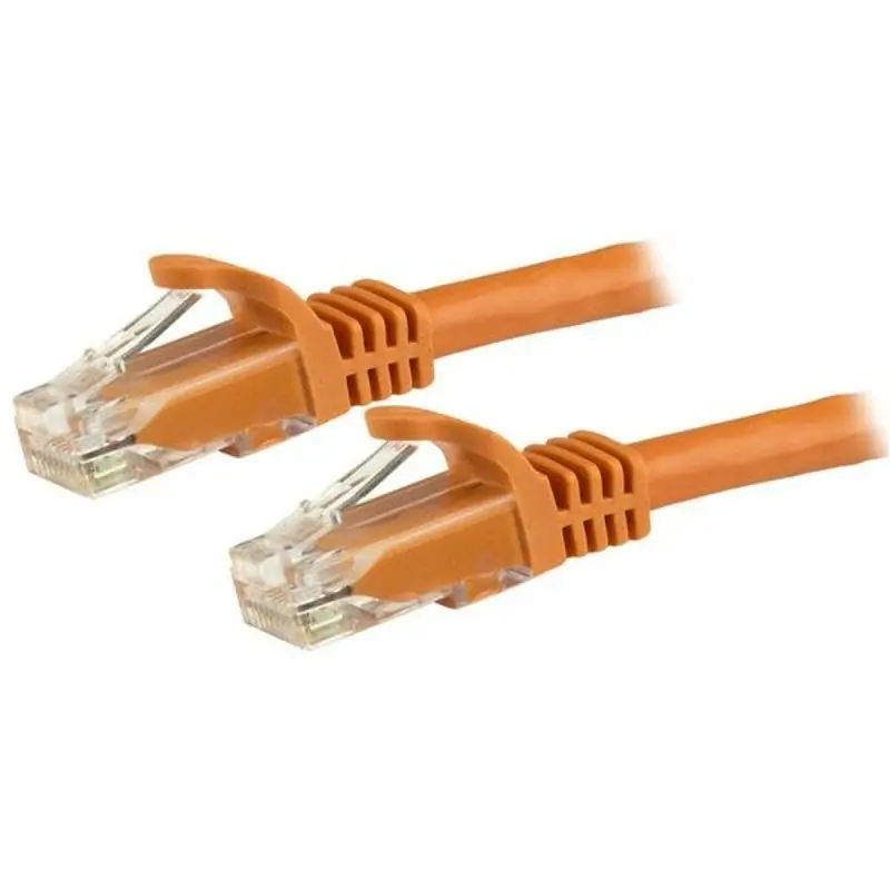 UTP Category 6 Rigid Network Cable Startech N6PATC1MOR 1 m Orange