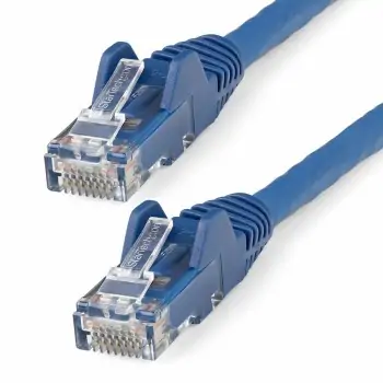 UTP Category 6 Rigid Network Cable Startech N6LPATCH1MBL...