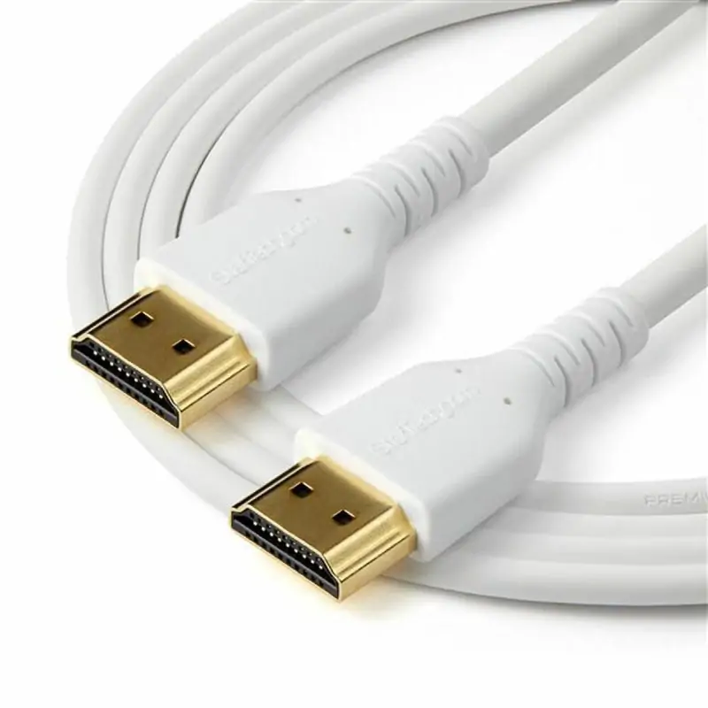 HDMI Cable Startech RHDMM2MPW 4K Ultra HD White (2 m)