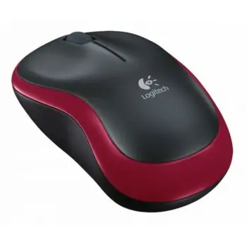 Optical Wireless Mouse Logitech 910-002237 1000 dpi Red...