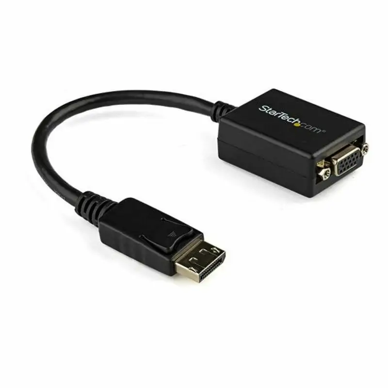 DisplayPort to VGA adapter Startech DP2VGA2 Black