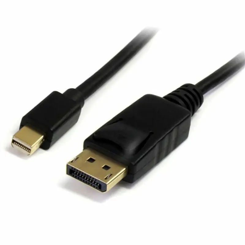 Mini DisplayPort to DisplayPort Cable Startech MDP2DPMM1M 1 m 4K Ultra HD Black