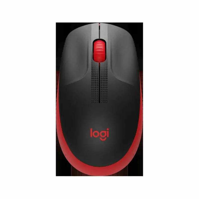 Wireless Mouse Logitech 910-005908 Red Black/Red