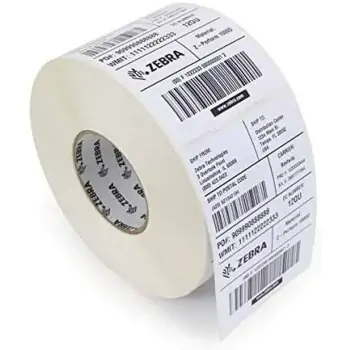 Adhesive labels Zebra Direct 2100 White 57 x 19 mm (39780...