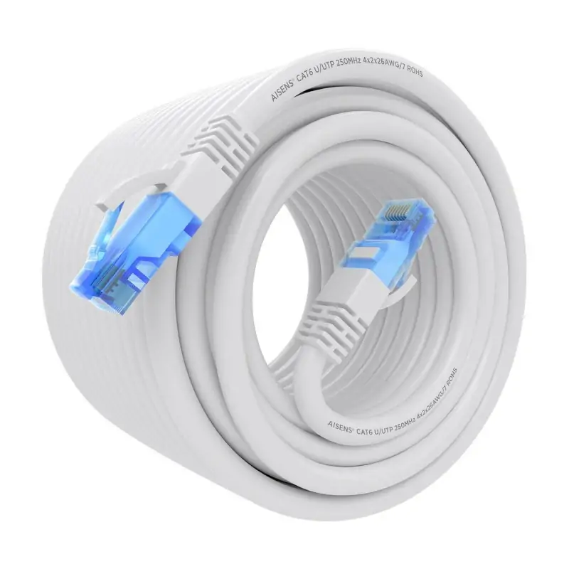 UTP Category 6 Rigid Network Cable Aisens A135-0827 White 15 m