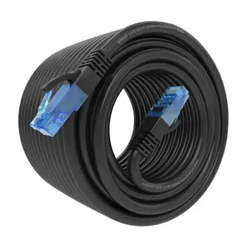 UTP Category 6 Rigid Network Cable Aisens A135-0852 Black...