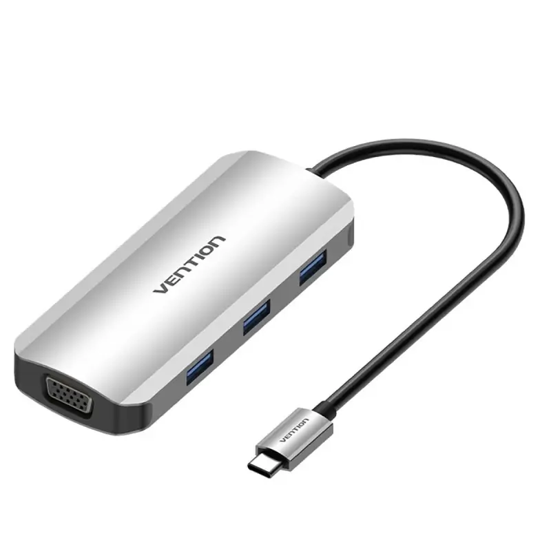 USB Hub Vention TOIHB Silver