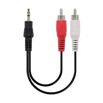 Audio Jack to RCA Cable NANOCABLE 10.24.0305 5 m