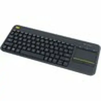 Wireless Keyboard Logitech 920-007137 Black Spanish...