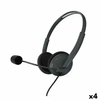 Headphones with Microphone Energy Sistem Office 2 Black...