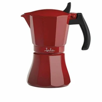 Italian Coffee Pot JATA HCAF2012 * Red Aluminium (12...