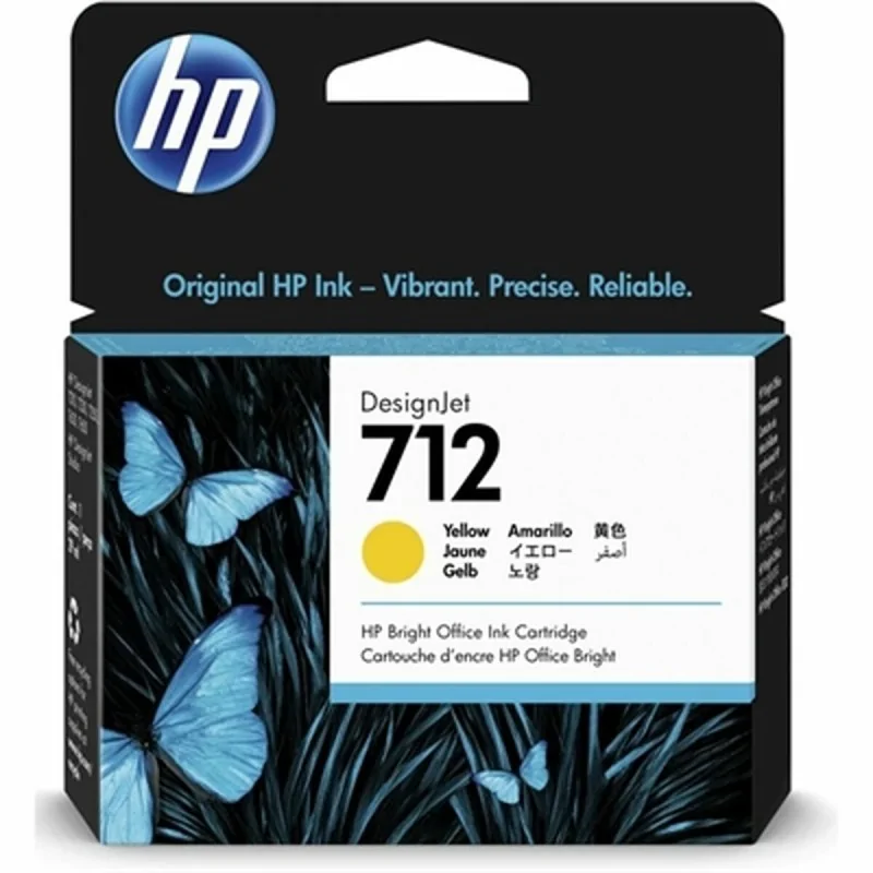 Original Ink Cartridge HP HP 712 Yellow