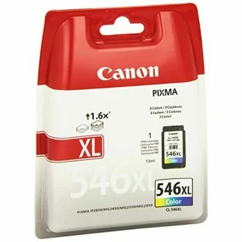 Original Ink Cartridge Canon CL-546XL Black Cyan...