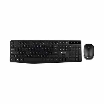 Keyboard and Wireless Mouse NGS NGSWIRELESSSETALLUREKIT...