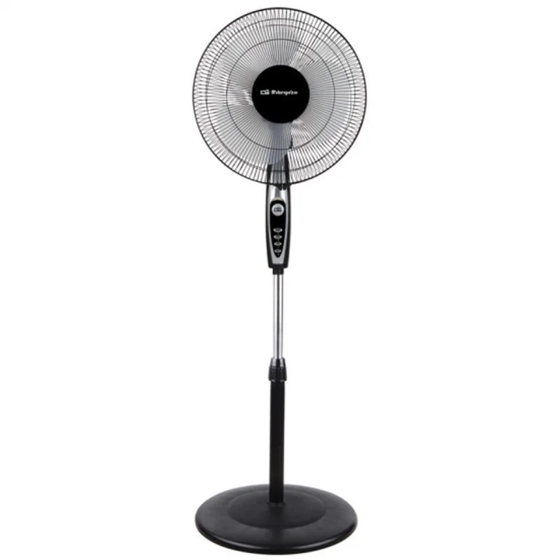 Freestanding Fan Orbegozo 16707 Black 50 W