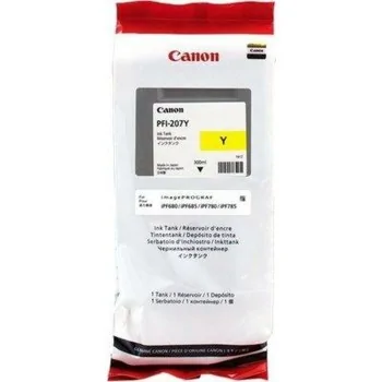 Original Ink Cartridge Canon PFI-207 Y Yellow