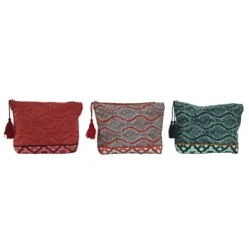 Travel Vanity Case Home ESPRIT Red Green Coral 25 x 5 x...