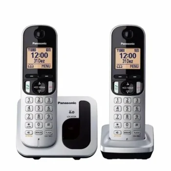 Wireless Phone Panasonic KX-TGC212 (2 pcs) Amber Silver...