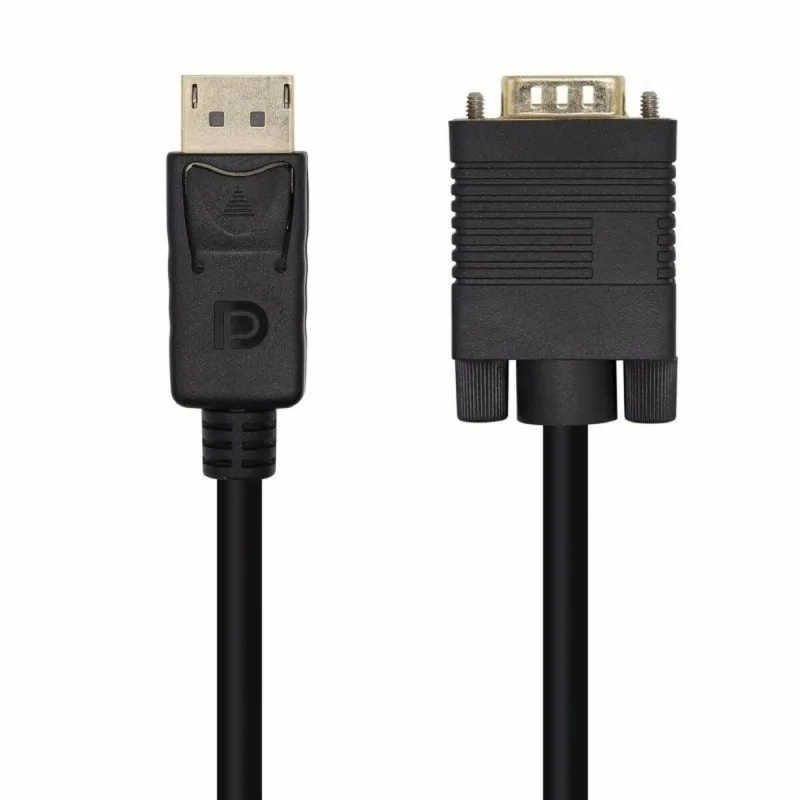 DisplayPort to VGA adapter Aisens A125-0462 Black 3 m