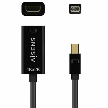 Mini Display Port to HDMI Adapter Aisens A125-0643 Black...