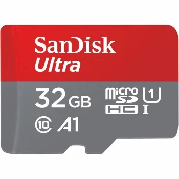 Micro SD Memory Card with Adaptor SanDisk Ultra 32 GB...