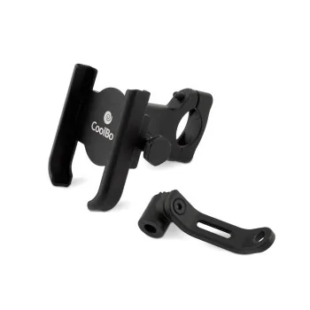 Bike Phone Holder CoolBox COO-PZ06 Black Aluminium Plastic