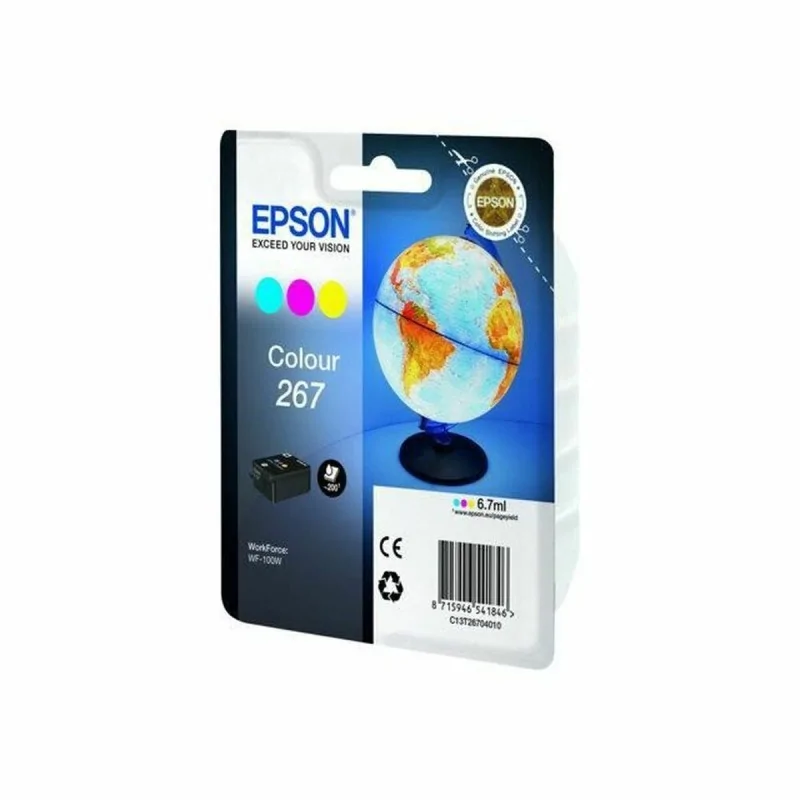 Original Ink Cartridge Epson C13T26704020 Black Multicolour Cyan/Magenta/Yellow