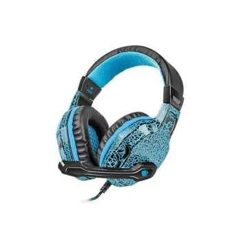 Headphones with Microphone Fury Fury Hellcat Blue Black