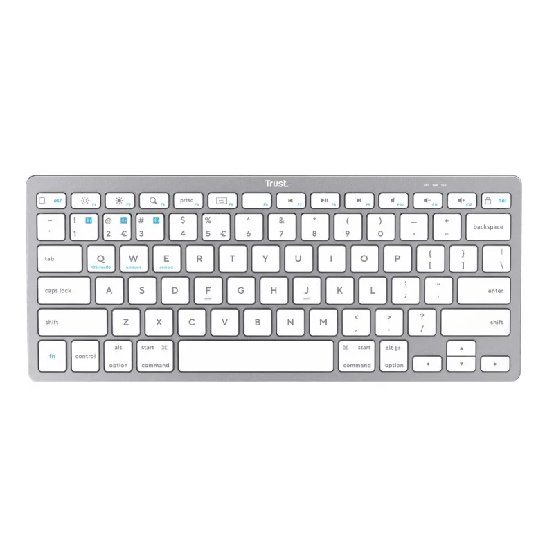 Wireless Keyboard Trust 24653 Qwertz German