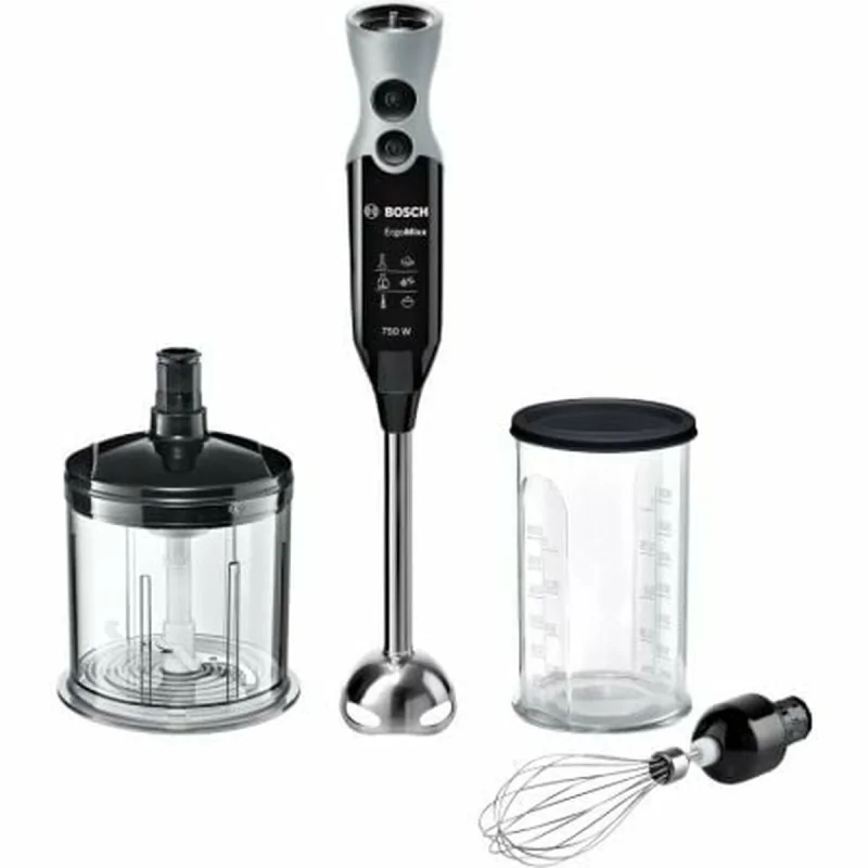 Hand-held Blender BOSCH MSM67160 750 W Black