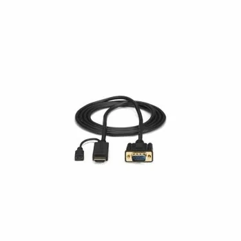 HDMI to VGA Adapter Startech HD2VGAMM6 Black