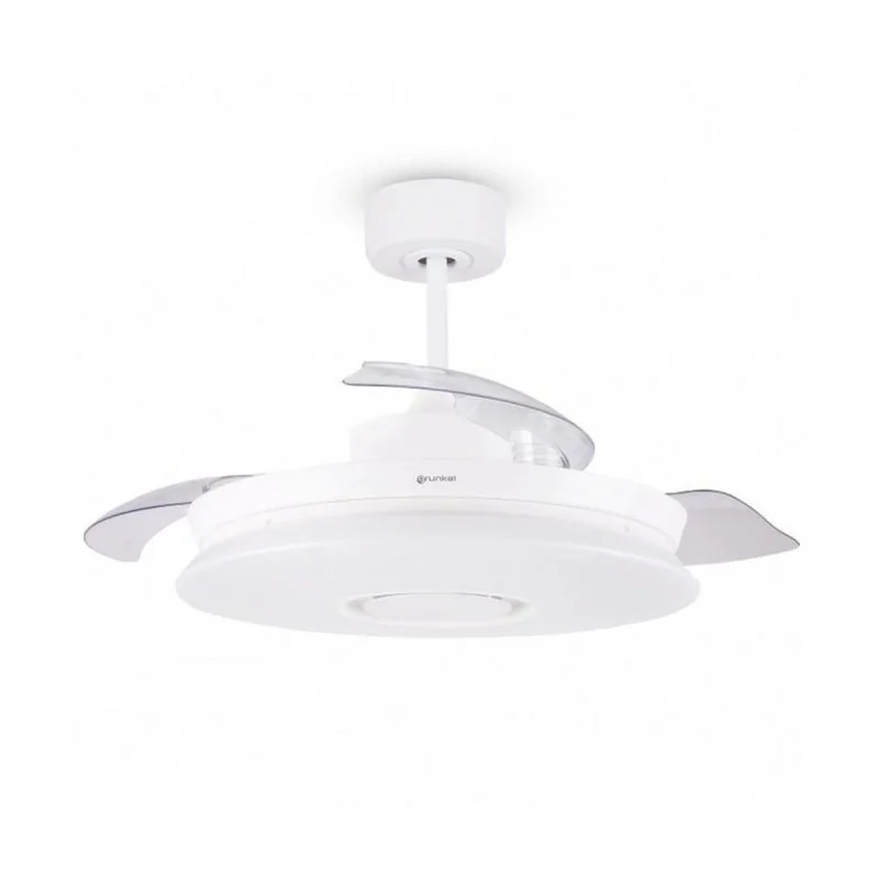 Ceiling Fan with Light Grunkel White 24 W