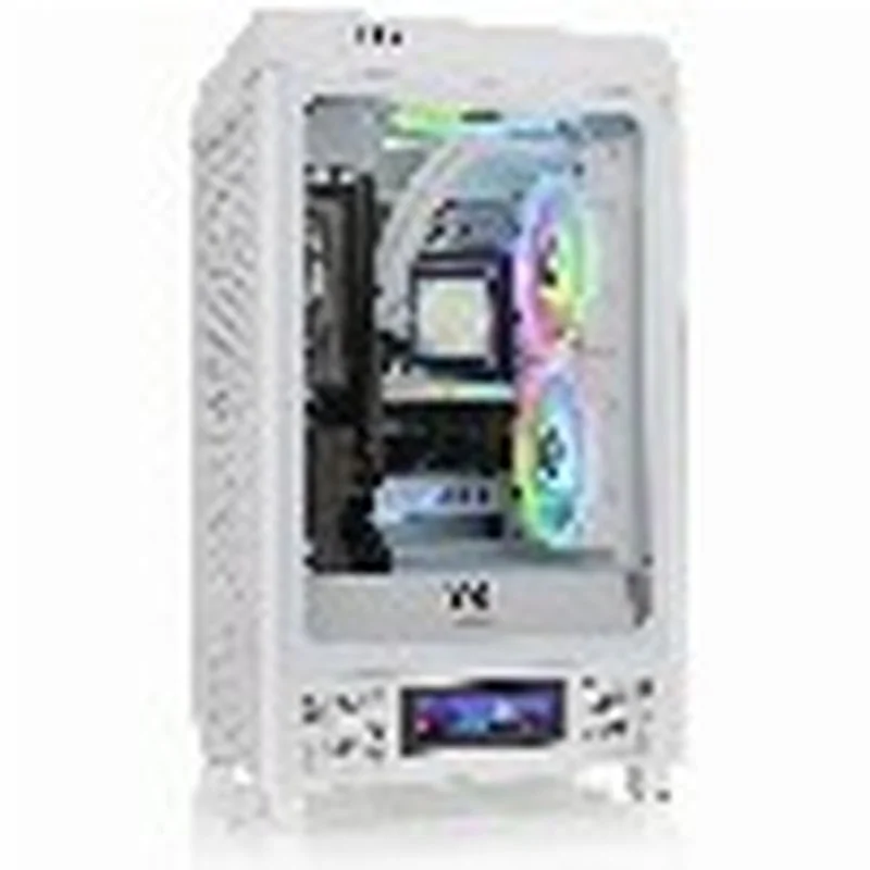 ATX Semi-tower Box THERMALTAKE The Tower 200 White