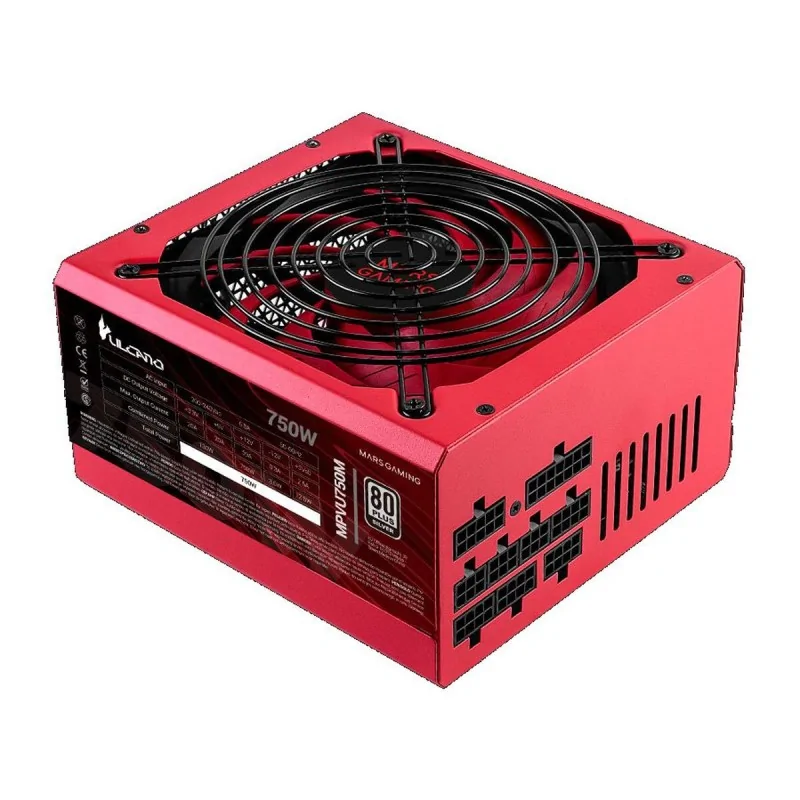 Power supply Mars Gaming MPVU750M 750 W ATX 80 Plus Silver