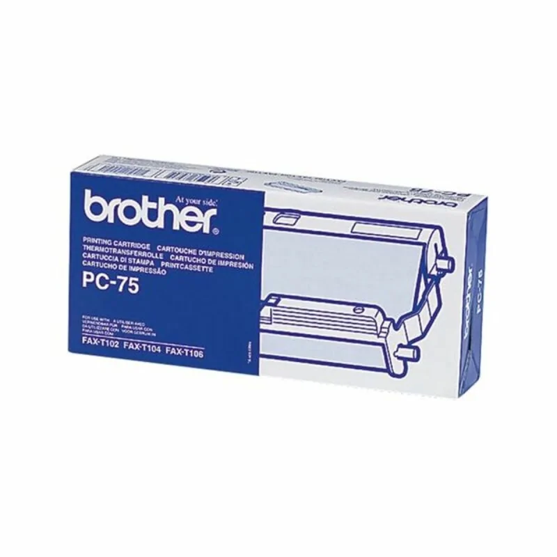 Original Ink Cartridge Brother CCICTO0275 PC75 FAXT104106 Black