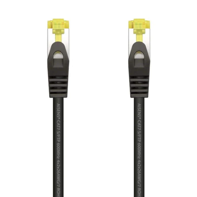 Ethernet LAN Cable Aisens A146-0487 Black 2 m