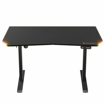 Desk Gaming Forgeon Battleground Black 140 x 70 x 75 cm