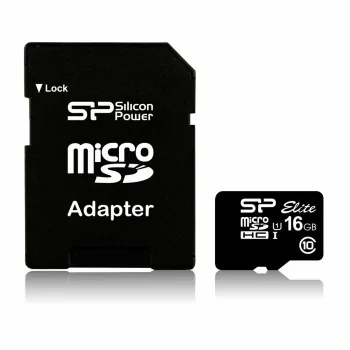 Micro SD Memory Card with Adaptor Silicon Power...