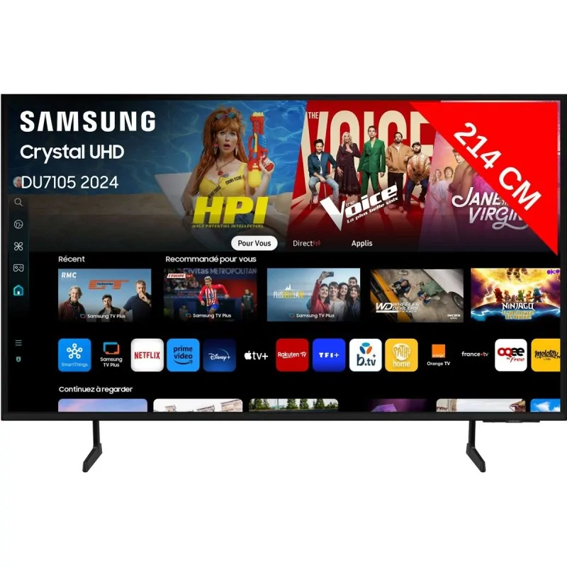 Smart TV Samsung TU85DU7105KXXC 4K Ultra HD 85" LED HDR