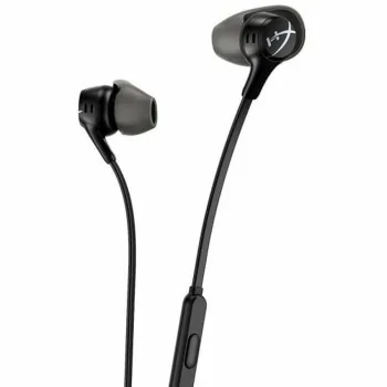 Headphones with Microphone HyperX Cloud EarBuds II Black