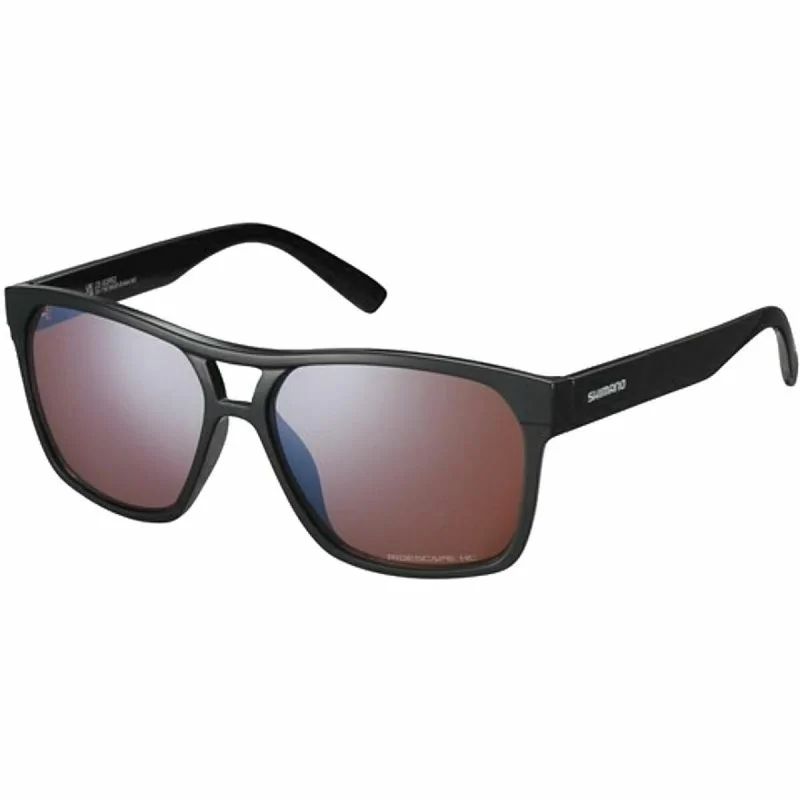 Unisex Sunglasses Eyewear Square Shimano ECESQRE2HCL01 Black