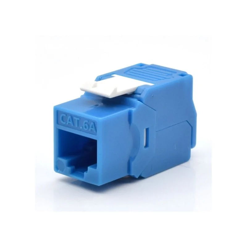 Category 6 UTP RJ45 Connector WP WPC-KEY-6AUP-TL/B Blue