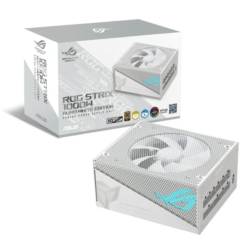 Power supply Asus ROG -STRIX-1000G-AURA 1000 W 80 Plus Gold White