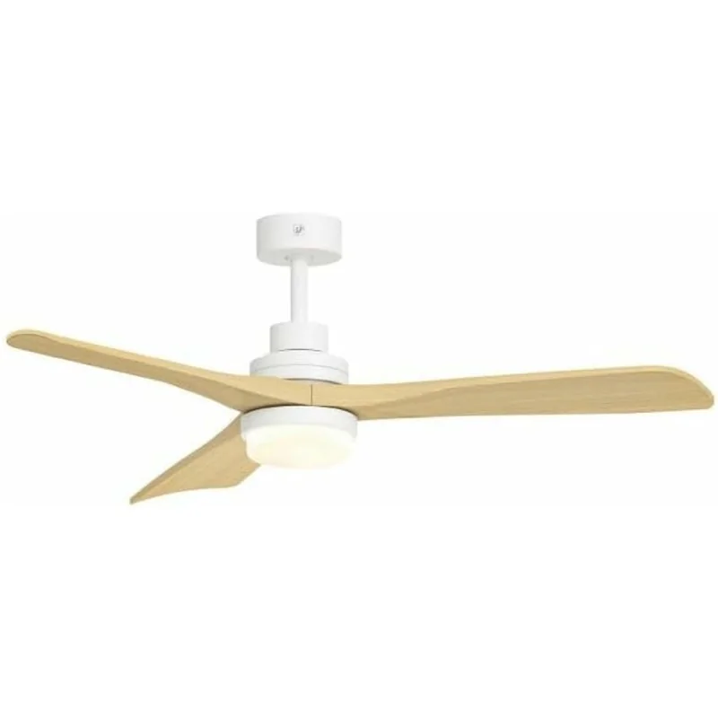 Ceiling Fan S&P HTD135 DC OAK White Ø 135 cm