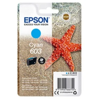 Original Ink Cartridge Epson 603 Cyan Blue