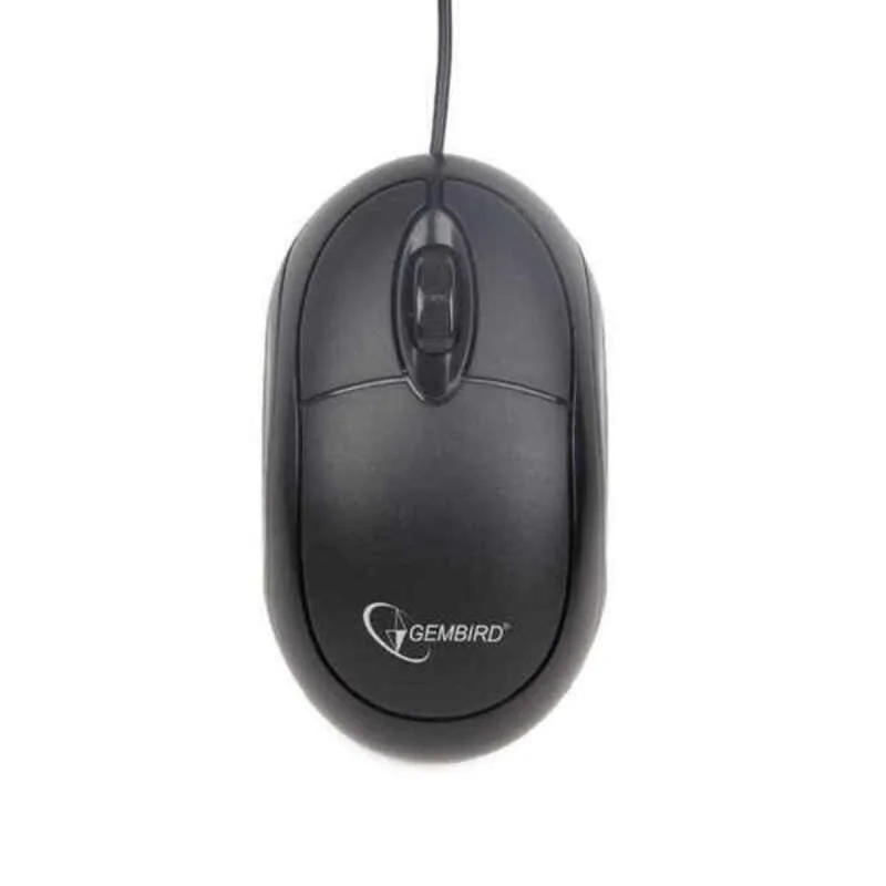 Wireless Mouse GEMBIRD MUS-U-01 Black