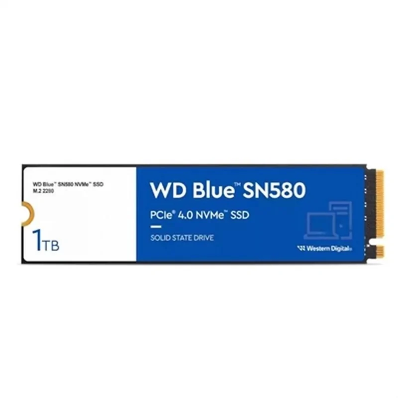 Hard Drive Western Digital Blue SN580 1 TB SSD