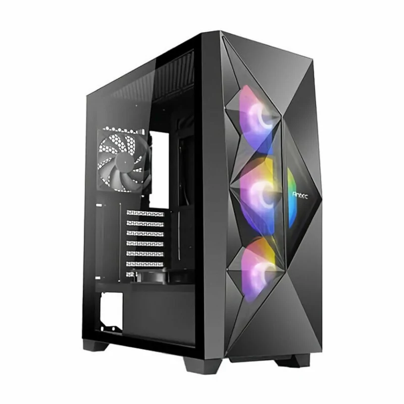 ATX Semi-tower Box Antec 0-761345-80081-5 Black ATX RGB